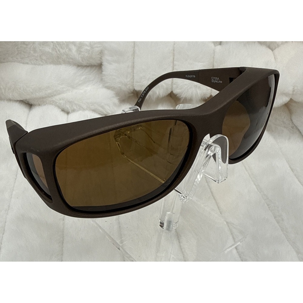 Cocoons Skyline FLEX2FIT Brown FITOVERSPolarized Sunglasses Pilot Eye Protection